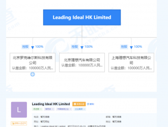 理想汽車成立新公司 經營儲能技術、充電樁等