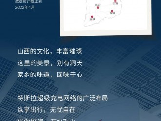 特斯拉超充實現山西省11個地級市全覆蓋