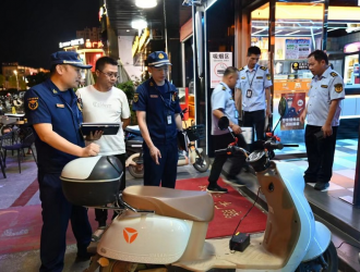 廣西開展電動自行車安全隱患夜查行動