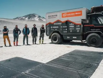 6500 米，太陽能電動卡車成功征服世界海拔最高火山